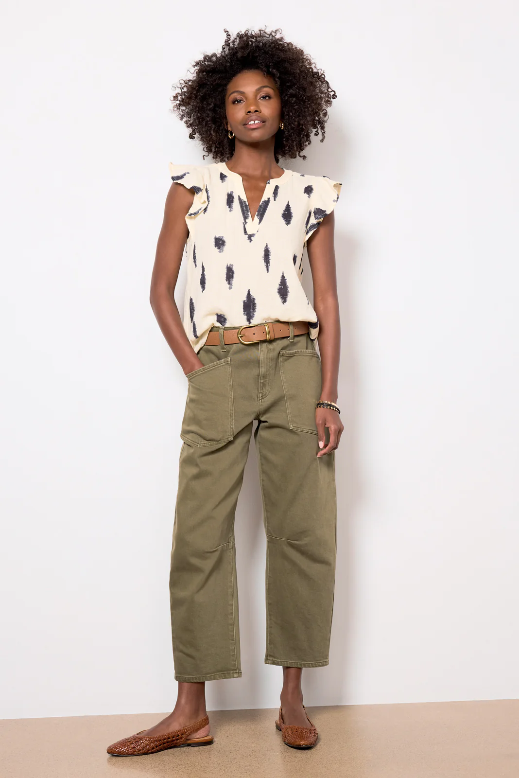 Nadia Flutter Top - Image 3