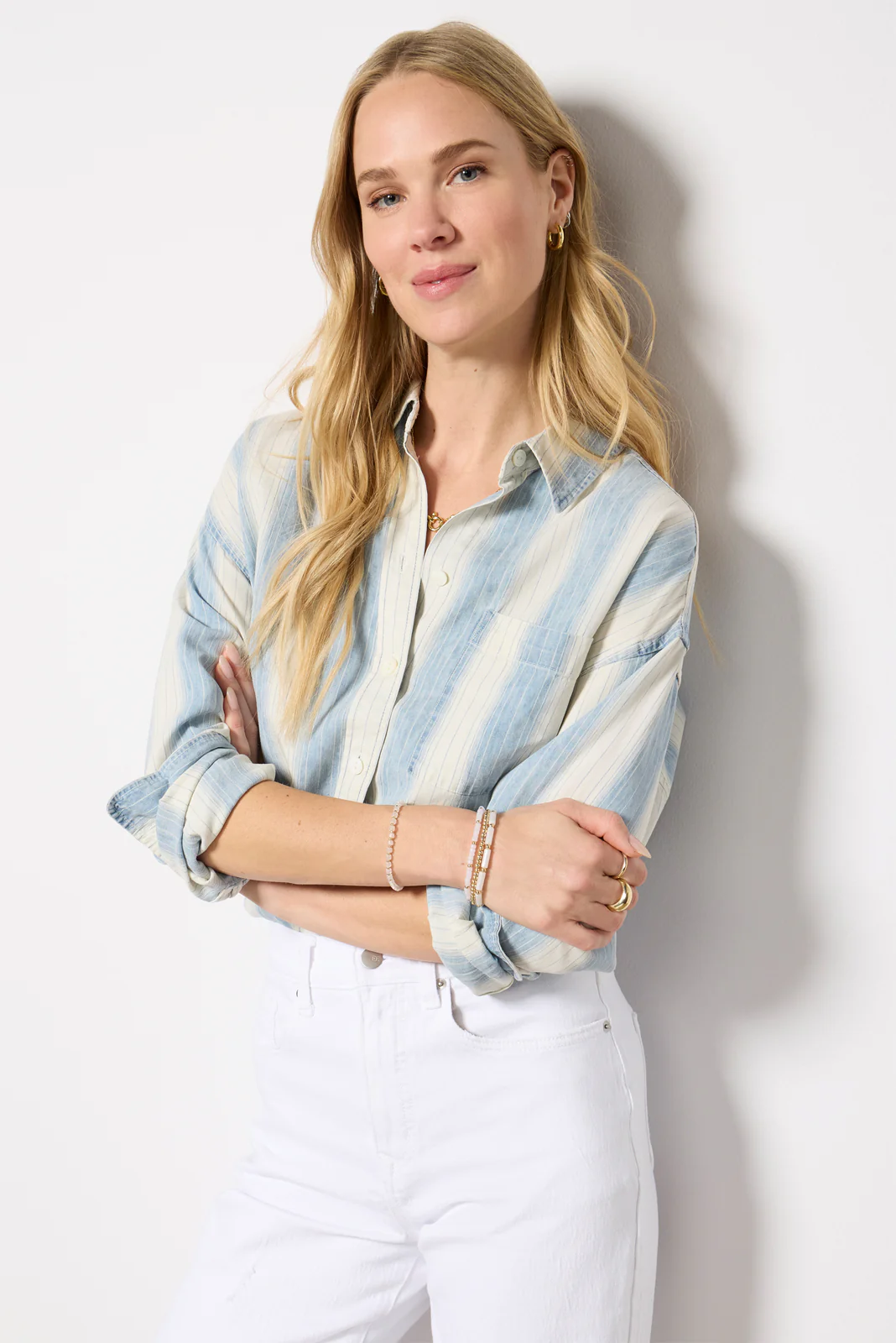 Tried and True Chambray Relaxed Shirt - Image 5