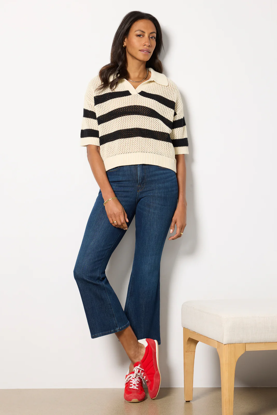 York Open Weave Pullover - Image 3